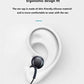 Type C in-Ear Mobile Earphone - Black