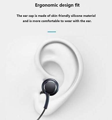 Type C in-Ear Mobile Earphone - Black