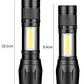 Rechargeable USB LED Flashlight (1 piece)