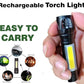 Rechargeable USB LED Flashlight (1 piece)