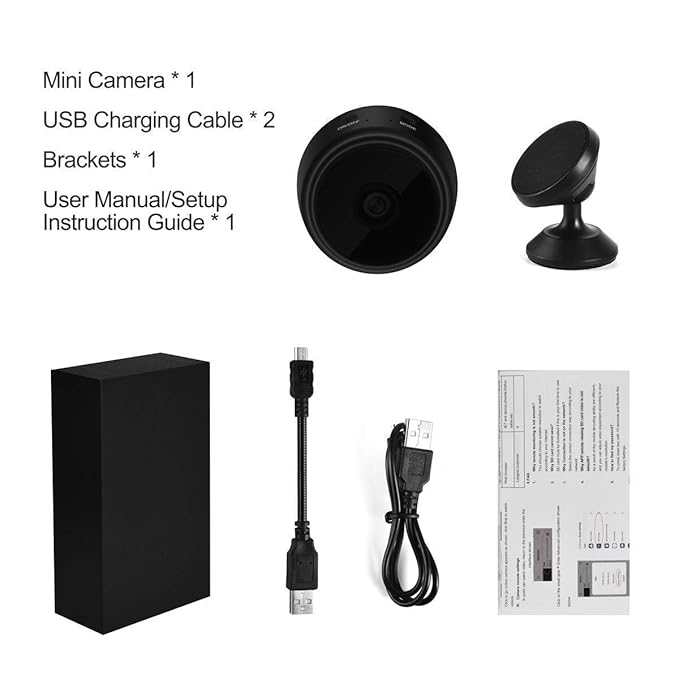 Mini Spy WiFi Magnetic HD 1080P Wireless Security Camera