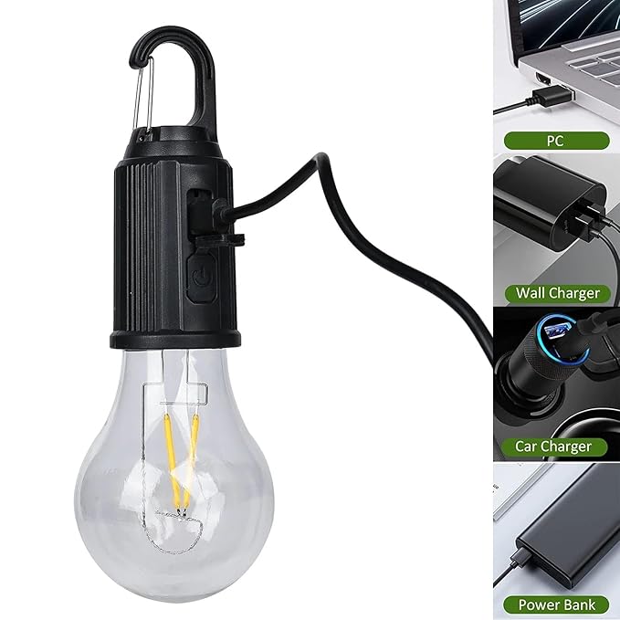 Multipurpose Portable Rechargeable Utility Bulb