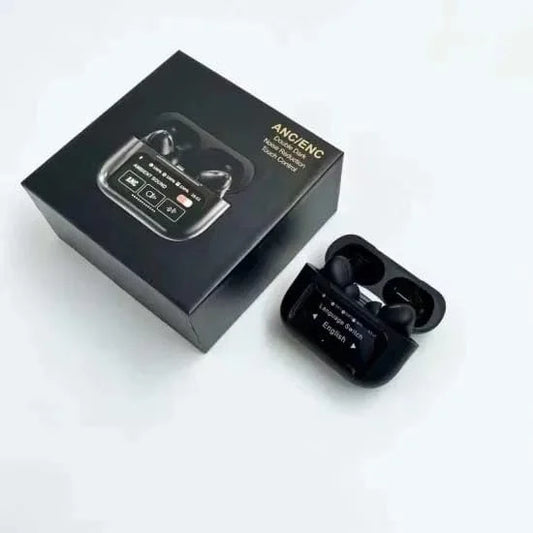 Airpods Pro with Touch Display 2 (Black, True Wireless)